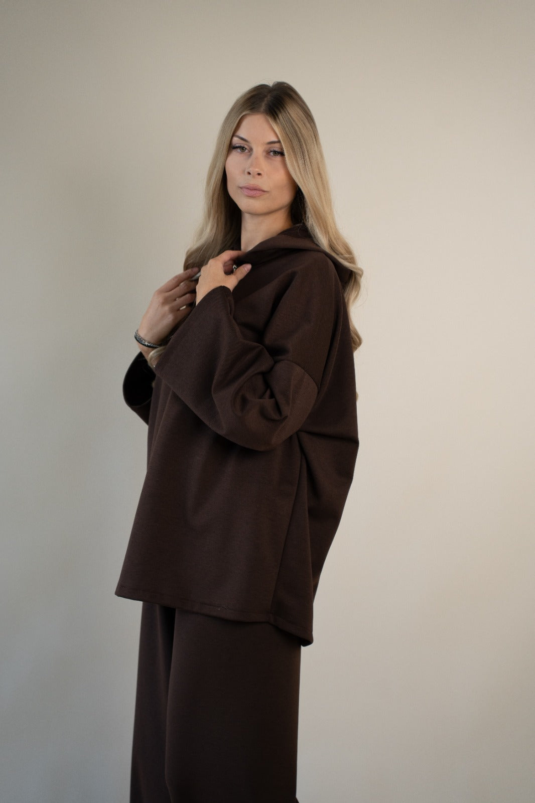 Jogging-Set mit kuscheligem Innenfutter