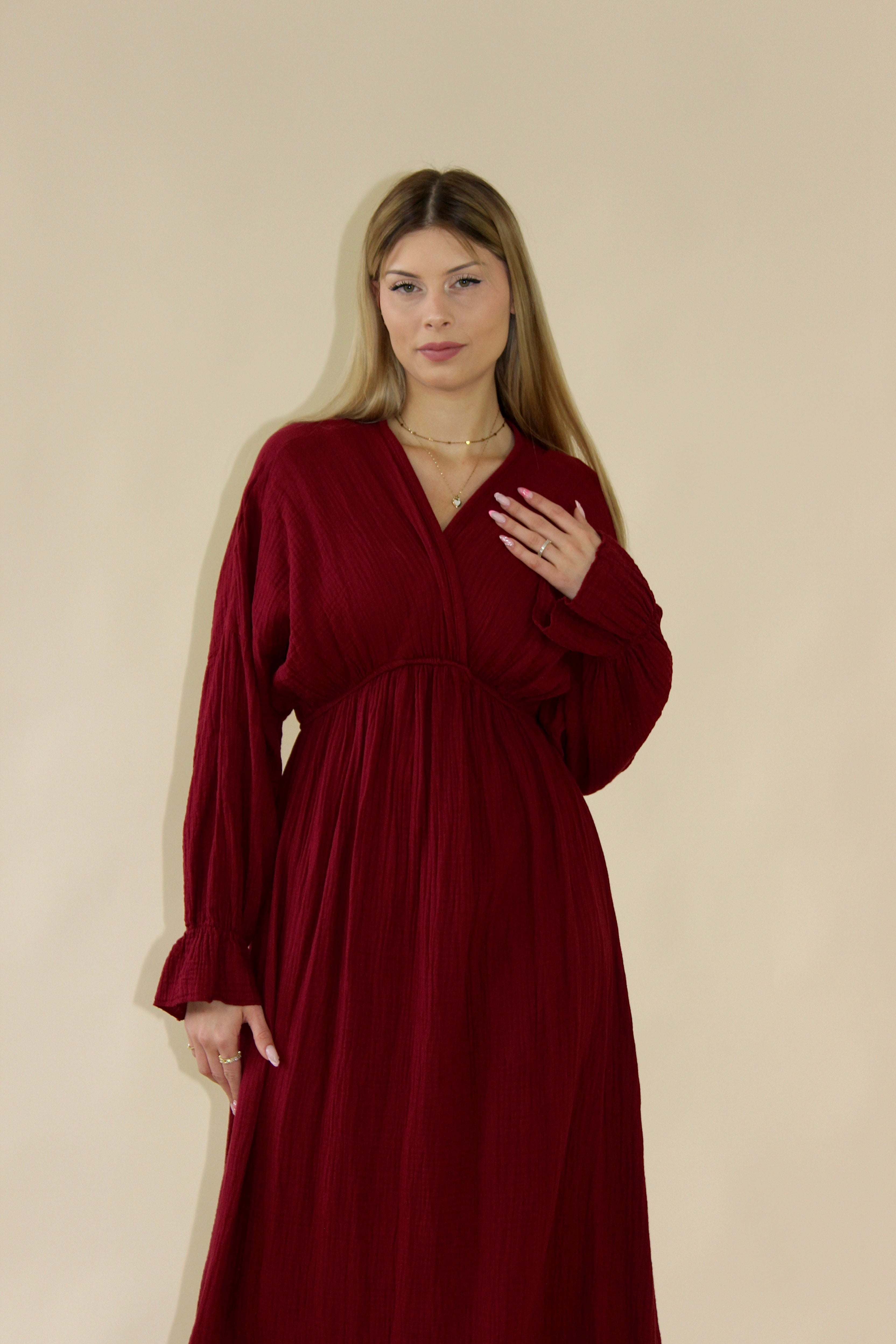Günes Musselin Kleid